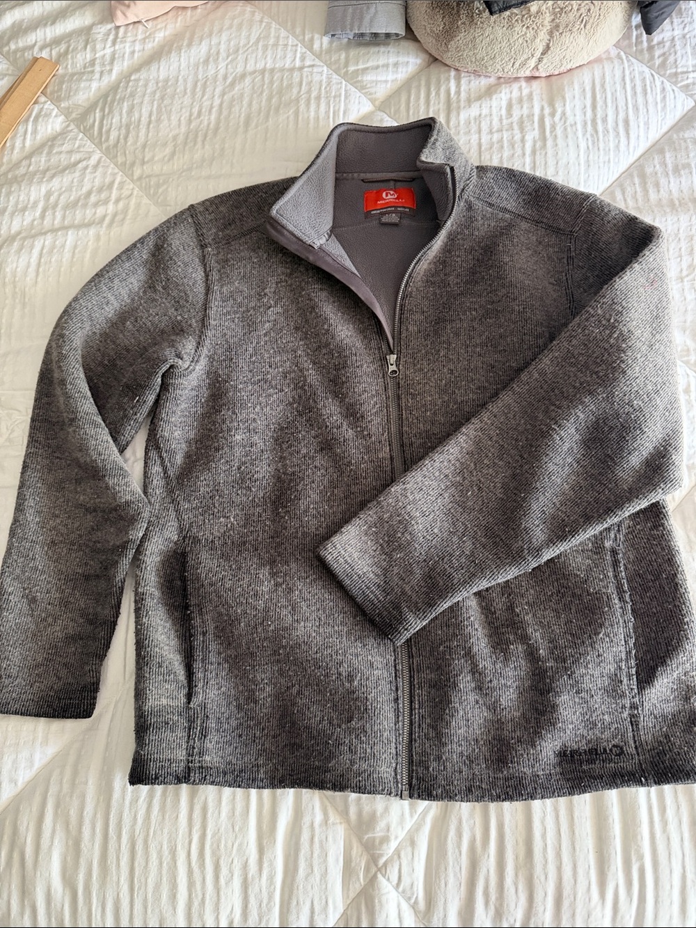 Merrell Men’s Zippered Cardigan Large